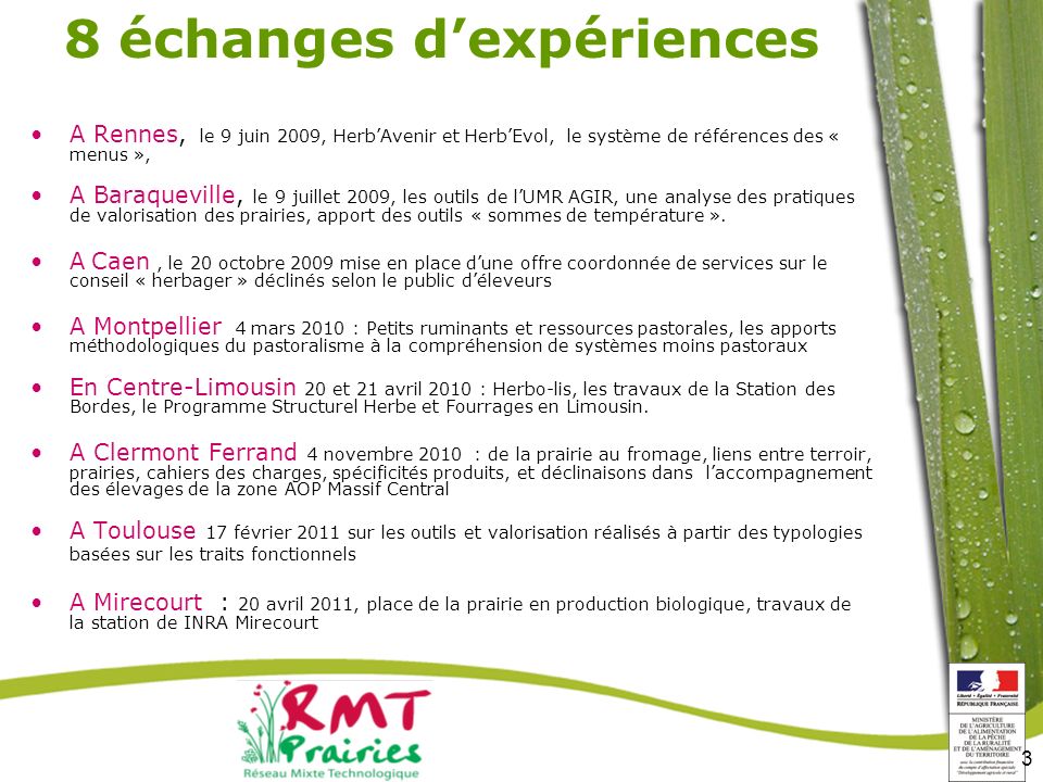 rencontres recherche ruminants 2011