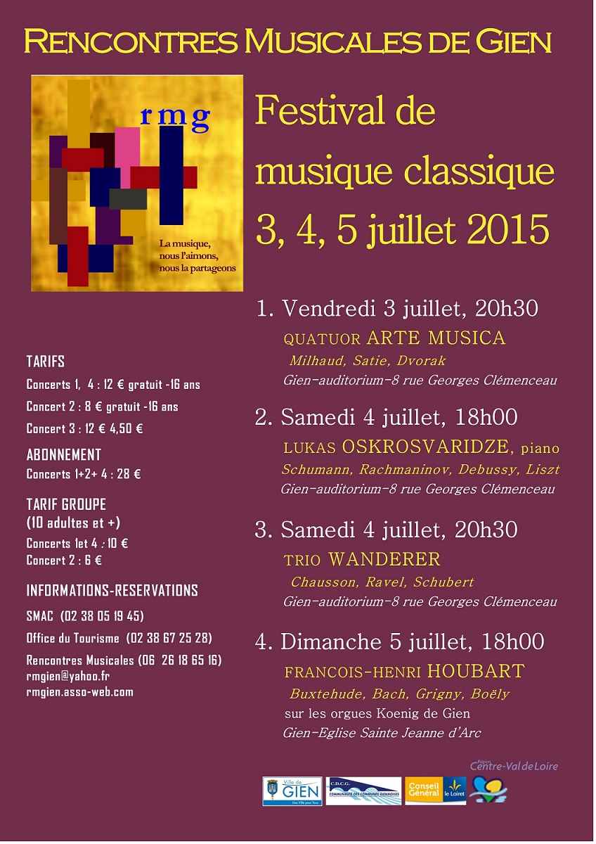 rencontres musicales gien