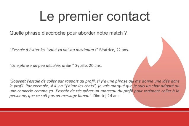 site de rencontre premier message exemple